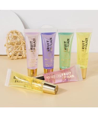  Tyinerc Nourishing Lip Oil | 6X Fruit-Scented Moisturizing Lip Gloss - On-the-Go Moisturizing Treatment for Business and School Trips - Buy Online on GoSupps.com