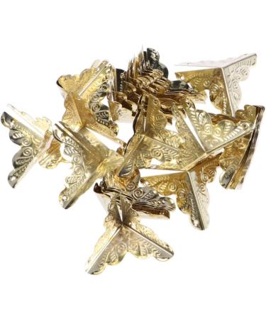 Angoily 90 pcs Box Retro Decor Metal Shelf Brown Decor Furniture Antique Jewelry Box Accessories Vintage - Buy Online on GoSupps.com