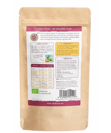 Organic Bio Dulse Flakes 50g - Vegan Gluten-Free Nutrient-Rich Seaweed from Brittany France | Perfect Salt Substitute & Iodine Source - Buy Online on GoSupps.com
