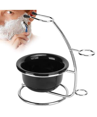 Professional Metal Shaving Brush Holder & Foam Soap Bowl Set - Multifunctional Bar Turf Tools for Grooming Accessories - Buy Online on GoSupps.com