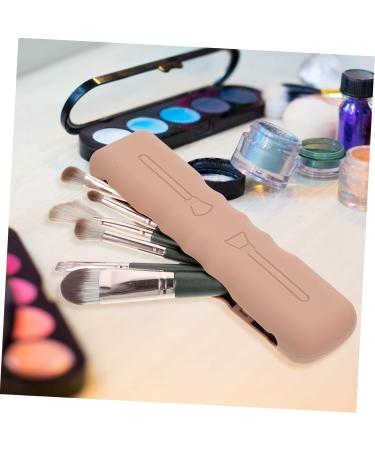 FRCOLOR Silicone Makeup Applicator Travel Bag - 4pcs Beauty Sponge Holder & Organizer - Assorted Colors - 21x5.2CM - Buy Online on GoSupps.com