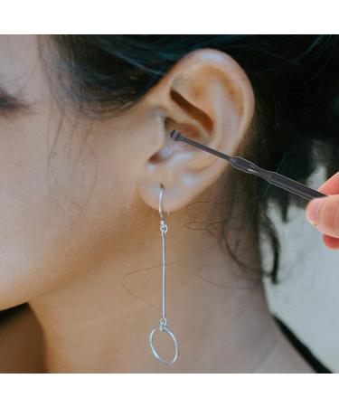 Spring Ear Pick Kit - Double-Headed Steel Removers for Wax Removal - Portable Spiral Massage Tool for Home Use - Buy Online on GoSupps.com