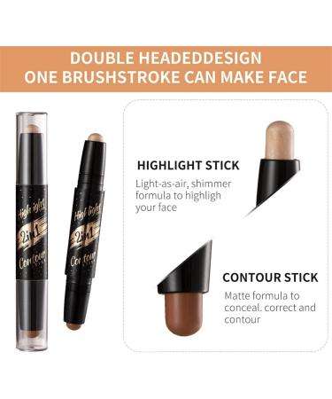 dijuidy Waterproof Highlight Stick Handheld Girls Long Wear Face Cheek Pencil Cosmetics Professionele verjaardagscadeaus - Buy Online on GoSupps.com