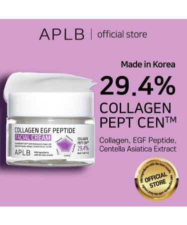 APLB Collagen EGF Peptide Facial Cream | 29.4% Collagen for Deep Hydration & Elasticity | Revitalize Your Skin | Korean Skincare Solution - Buy Online on GoSupps.com
