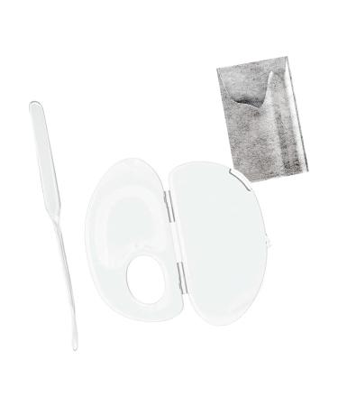Buy B Baosity Transparent Makeup Palette - Acrylic Mixing Tray for Foundation Nail Art Lipstick & Eye Shadow - Portable & Professional Quality - Buy Online on GoSupps.com