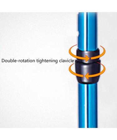 Fashionable Crutches Sturdy Canes Adjustable Telescopic Medical Underarm Crutches Aluminum Foldable Canes for Adults Youth Independence - Buy Online on GoSupps.com