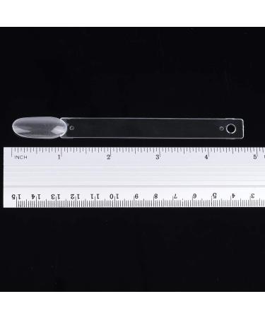 150 Pcs Transparent Nail Sample Sticks - False Nail Art Tips Display Practice Tool - Buy Online on GoSupps.com