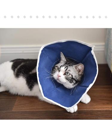 ASOCEA Adjustable Soft Pet Cone Collar for Dogs & Cats | Anti-Bite Healing Care | Small Size (4.3 inch / 11 cm) - International Shipping Available - Buy Online on GoSupps.com