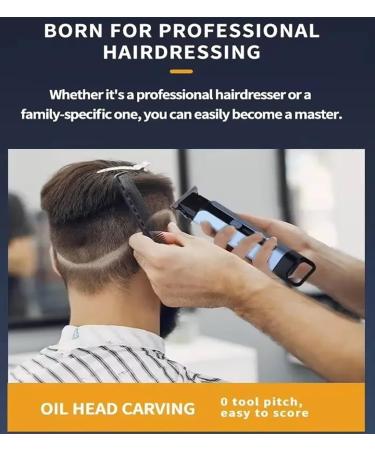 Men's Professional Electric Hair Clipper & Beard Trimmer Set | Cordless Grooming Tool for Precision Cutting - International Shipping Available - Buy Online on GoSupps.com