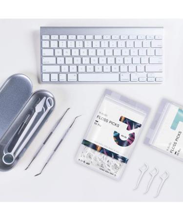 Dental Floss Picks - 300 Pcs Teeth Cleaning Toothpicks - Pack of 1 - Buy Online on GoSupps.com