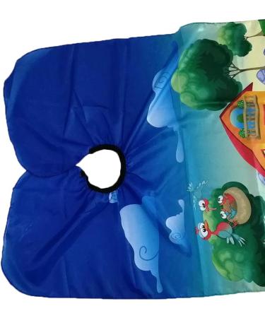 AILOS Hairdressing Cape for Kids - Premium Hair Cutting Cape for Effortless Haircuts - Buy Online on GoSupps.com