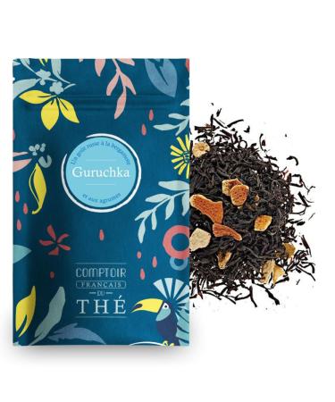 100g de Th noir de Ceylan la Bergamote et aux Agrumes - Id al au petit d jeuner | Guruchka COMPTOIR FRAN AIS DU TH