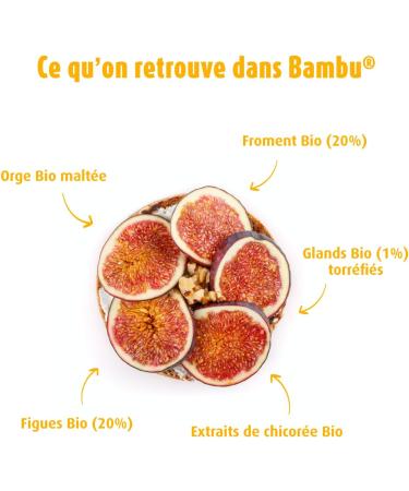 A.Vogel Bambu Fruit & Grain Coffee Substitute | Caffeine-Free Organic Blend | 100g (65 Servings) - Buy Online on GoSupps.com