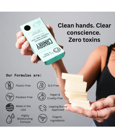 Canary Foaming Hand Soap Bars Kit - Refillable Zero Waste Hand Wash Concentrate with Coconut Oil - All Natural Moisturizing Organic Non Toxic Fir and Sage 1 Bottle 14 refills Fir + Sage Bundle (1 Bottle 14 Soap) - Buy Online on GoSupps.com