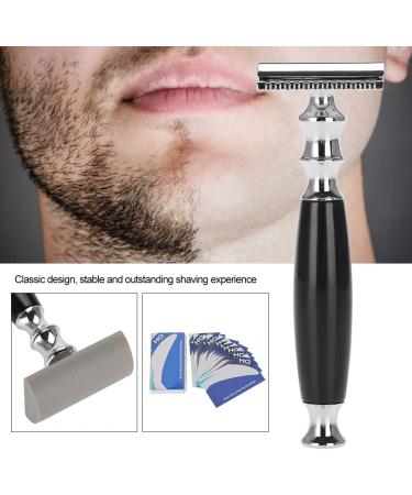 Stainless Steel Beard Shaping Template & Razor Mustache Shaving Set - International Shipping Available - Buy Online on GoSupps.com