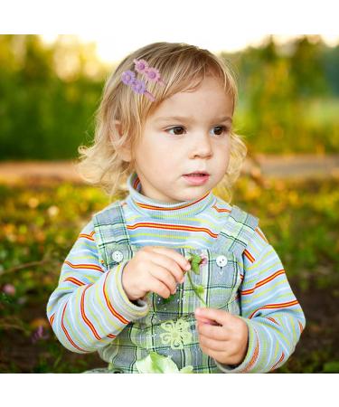 28 Cute Cartoon Mini Hair Clips for Girls - Baby Hair Accessories in Pink | International Shipping Available - Buy Online on GoSupps.com