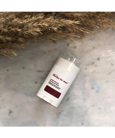 RECIPE FOR MEN Antiperspirant Deodorant Stick - Long-Lasting Wetness Protection Long-Lasting Odor Control Fast Absorbing Gentle For All Skin Types 75 ml - Buy Online on GoSupps.com