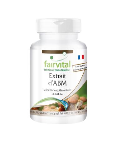 Fairvital | ABM 500mg - Agaricus Blazei Extract - VEGAN - 90 capsules - 45% polysaccharides