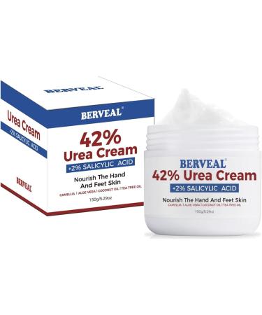 Cr me l'ur e avec 2 % d'acide salicylique pour les pieds - Pour talons secs et craquel s - Hydrate et limine les cors les callosit s les peaux mortes et adoucit les ongles des pieds - 140 ml