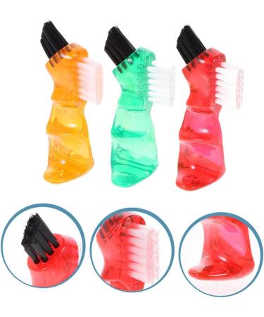 Healifty 6 Pcs Denture Toothbrush Extra Soft Toothbrushes Cleaning Toothbrushes Cleaning Brushes Retainer Brush Denture Brush Toothbrush Denture Brush Dual Head Creative Small Brushes Mini 1 count (Pack of 1) Assorted Colorx2pcs - Buy Online on GoSupps.com