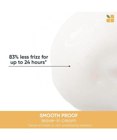Biolage SmoothProof Leave-In Cream | Frizz Control & Detangling Formula | Paraben-Free | 5.1 Fl Oz - Buy Online on GoSupps.com