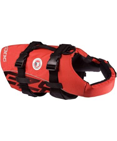 EzyDog Premium DFD - Adjustable Dog Life Jacket with Reflective Trim - Red Large - Buy Online on GoSupps.com