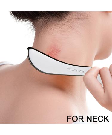 Stainless Steel Gua Sha Muscle Scraper Tool - Physical Therapy & Massage Therapy Tool - Buy Online on GoSupps.com