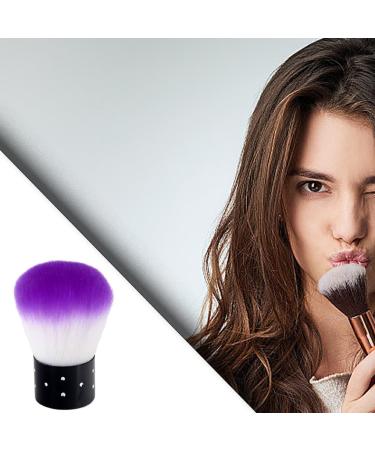 kawehiop Convenient And Practical Nail Dust Brush Say Goodbye To Nail Dust Compact And Portable Powder Cleaner Brush Makeup Brush purple - Buy Online on GoSupps.com