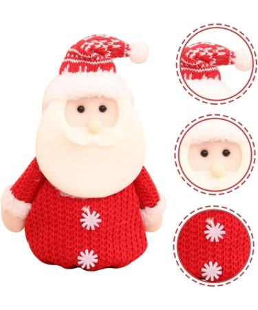 ABOOFAN 5pcs Christmas Bag Candy Bags Snowman Candy Pouch Burlap Bags Bags Apple Bag Elder Redx5pcs 24X19X1CMx5pcs - Buy Online on GoSupps.com