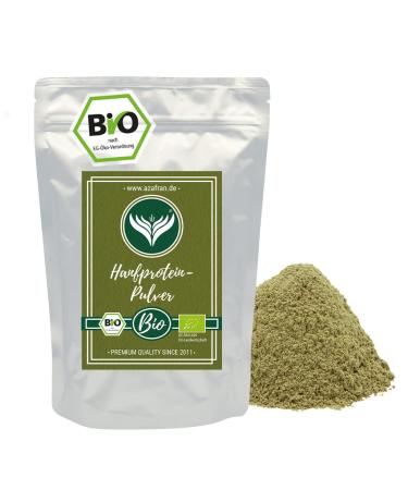 Azafran ORGANIC hemp protein powder hemp protein | powder from hemp 50% protein | vegan protein supplier 500 g