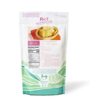 White Rice Flour (14 Oz) - Premium Quality, Gluten-Free & Vegan | Non-GMO & Kosher - Buy Online on GoSupps.com