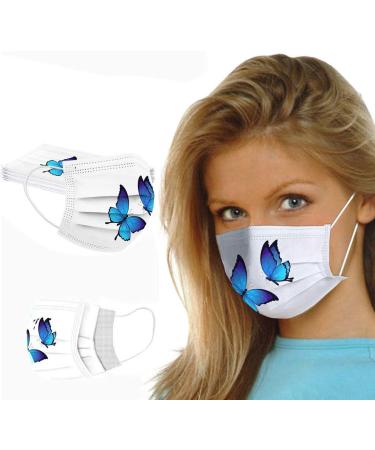 Winfer 50/100 Pack Disposable 3-Layer Mouth Protection - Breathable Colored Face Masks for Adults | Stylish Bandana Scarf for Men & Women - C-4 - Buy Online on GoSupps.com