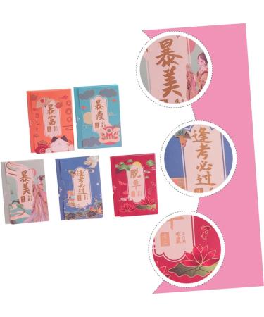 minkissy 5 Oil Blotting Paper Oil Absorbing Paper Makeup Blotting Papers Beauty Blotters for The Oil Control Film Make up Kit Cleaning Tissue Men and Women Face Flax Wood Pulp Tissue Paper - Buy Online on GoSupps.com