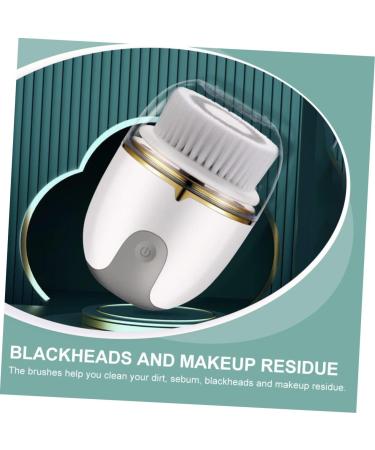 minkissy 1pc Facial Cleanser Face Scrub Brush Facial Brush Exfoliating Brush Portable Handhold Face Brush Equipment Plastic Cleansing - Buy Online on GoSupps.com