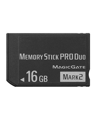 JUZHUO 16GB Memory Stick Pro Duo MARK2 Memory Stick for Sony PSP Accessories/ Camera Memory Card