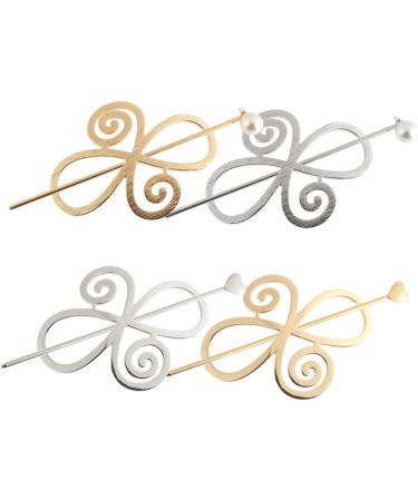 ABOOFAN 20 Sets Hairpin Hair Barrettes for Women Medium Hair Clips for Women Metal Hair Clips for Women Hair Clips Metal Women's Hair Clips Hair Bun Stick Miss Modeling Cage Clamp Alloy - Buy Online on GoSupps.com