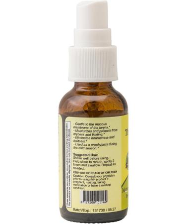 Green Help Throat Defense 1 Fluid Ounce - Herbal Spray for Oral Freshness & Throat Wellness - Non GMO Vegan 100% Natural - Made in USA - Buy Online on GoSupps.com