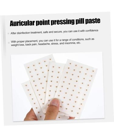 Buy Healeeved Ear Acupressure Kit - 200 Pills for Ear Pressure Relief | Magnetic Acupuncture Ear Beans | International Shipping Available - Buy Online on GoSupps.com
