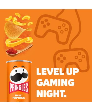 Buy Pringles Sweet Paprika 8-Pack (185g) - Irresistible Crisp Chips with Pepper Flavor - Perfectly Packaged Snack for International Shipping - Buy Online on GoSupps.com