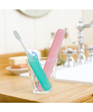 Maggift Travel Toothbrush Case Holder - Pack of 6 Portable Storage, Assorted Colors - Buy Online on GoSupps.com