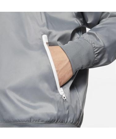 Nike Men's SW Spe Wvn Lnd Jacket - Smoke Grey/White | International Shipping Available - Buy Online on GoSupps.com