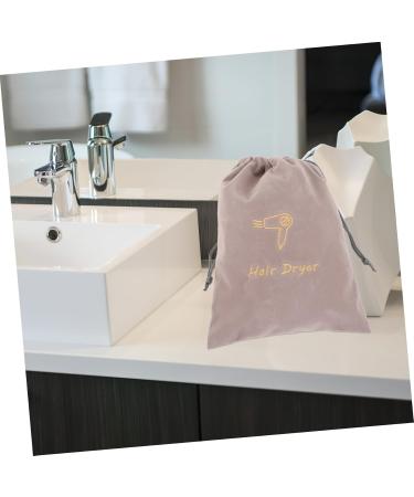 Baluue 5pcs Portable Hair Dryer Bags Drawstring Storage Bags Hairdryer Bag Duffle Bag for Travel Sac Cloth - Buy Online on GoSupps.com