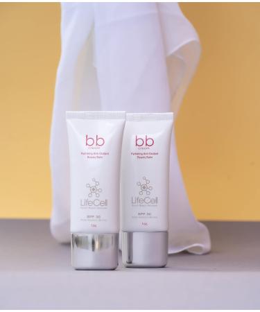 LifeCell Hydrating Antioxidant SPF 30 Tinted Anti Aging BB Cream Medium - 1 oz - Buy Online on GoSupps.com