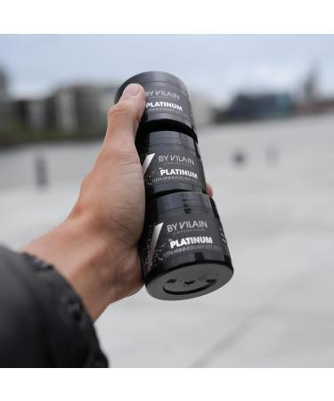 By Vilain Platinum Hair Wax - Super Strong Hold & Natural Finish 2.2oz | International Shipping Available - Buy Online on GoSupps.com