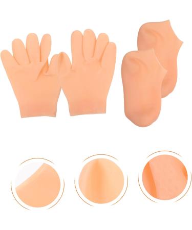1 Set Beauty Gloves Socks Moisturizing Gloves Waterproof Socks Womens Socks Hand Gloves Moisturizing Overnight Women Moisturizing Socks Sebs Women's Lotion Water Proof - Buy Online on GoSupps.com