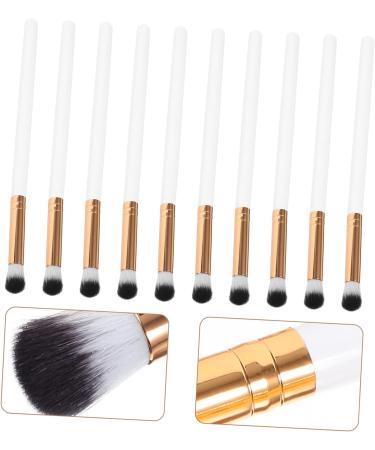 NOLITOY Eye Makeup Brush 50 Pcs Makeup Brush Eyeshadow Brush Eye Brush for Eyeshadow Tool Brush Wooden Handle White Make up 17.50X1.00X1.00CMx5pcs Whitex5pcs - Buy Online on GoSupps.com