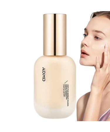 Full Coverage Liquid Foundation - Light Weight Water Gel Makeup Cream - Full Coverage Liquid Foundation for Women and Girls, Spots, Skin Coverage Under Gimocool