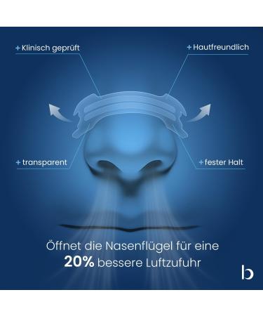 Behale 30x Nose Plaster Strips - Anti-Snoring Support for Better Sleep | Effective Snoring Solution & Nose Breathing Aid - Buy Online on GoSupps.com