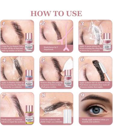 HASAIKA Eyebrow Lift Kit Eyebrow Lamination Kit 3D Brow Lift Kit Eyebrow Lift DIY Eyebrow Perm Eyebrow Enhancer Kit for Thicker and Fuller Brows - Buy Online on GoSupps.com