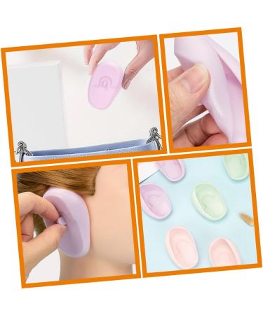NOLITOY Earmuffs - 3 Pairs Colored Ear Covers for Hair Drying & Showering | Pink Bathroom Accessories & Ear Protection - Buy Online on GoSupps.com